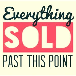 SOLD ITEMS